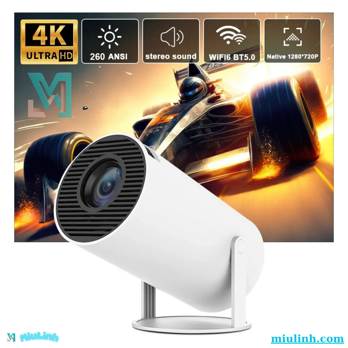 Projector Pro 4K-GlowMax™