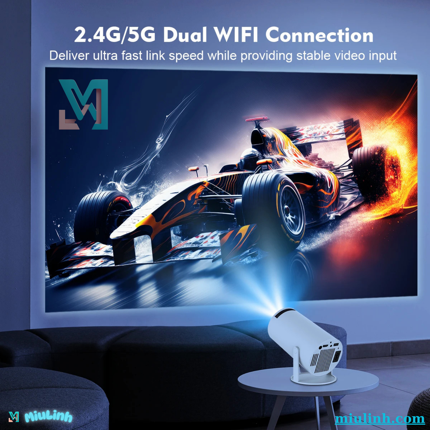 Projector Pro 4K-GlowMax™