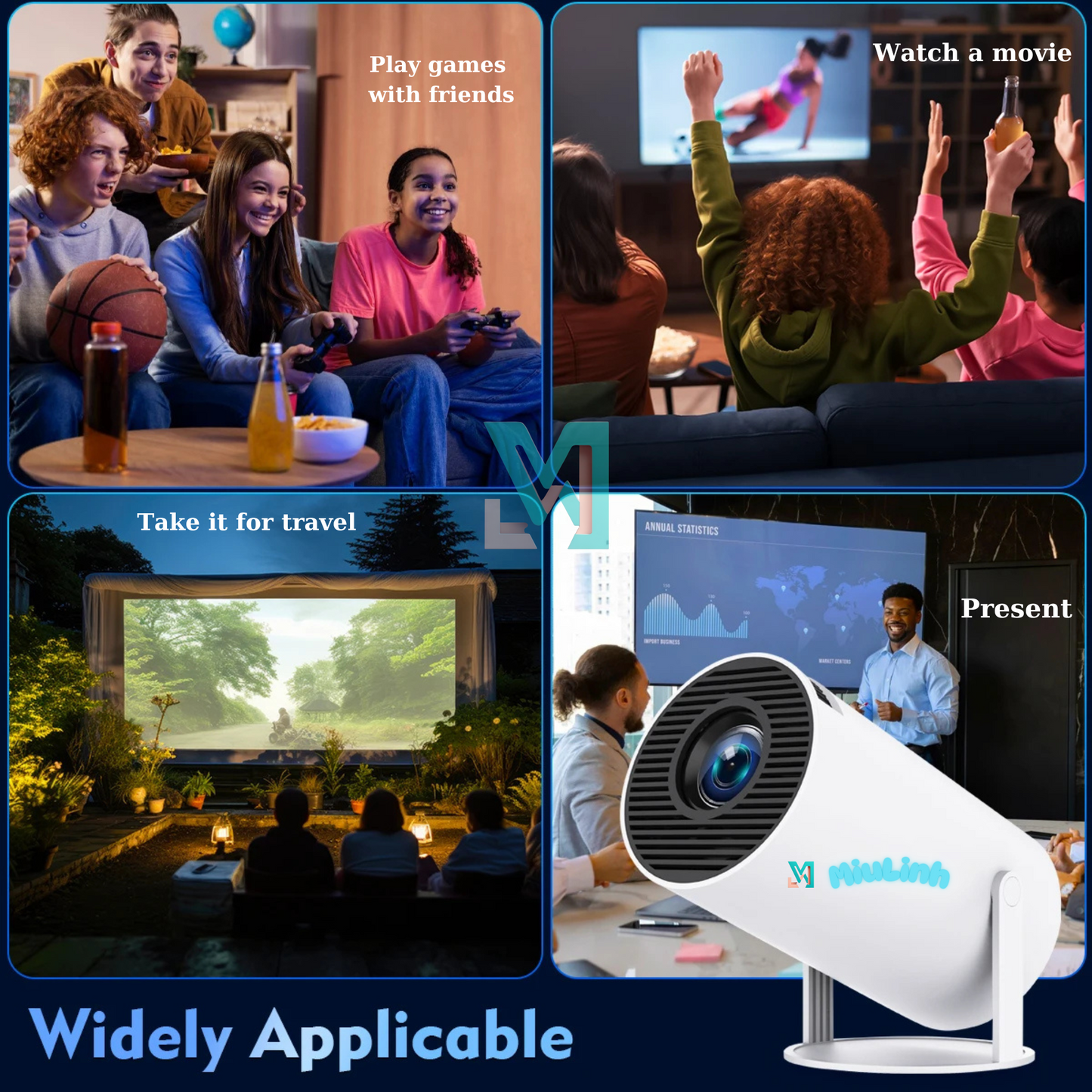 Projector Pro 4K-GlowMax™