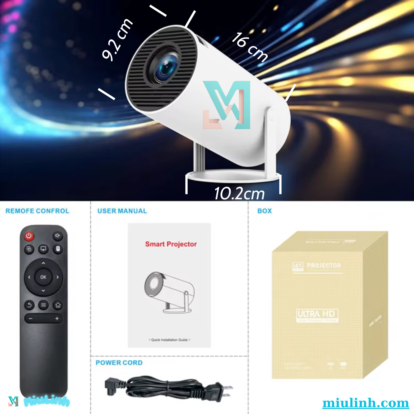 Projector Pro 4K-GlowMax™